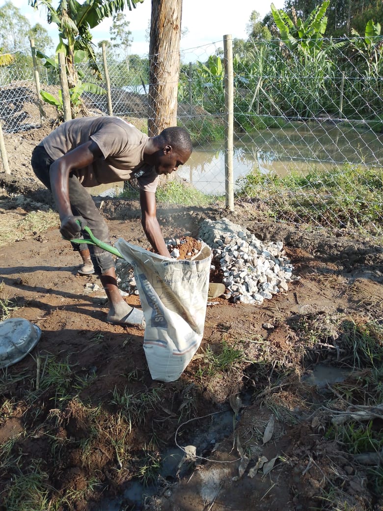 Organic Food Kenya permagarden implementation progress